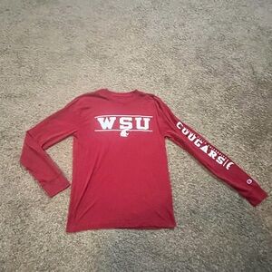 Champion Washington State Cougars Men's Long Sleeve Size Medium